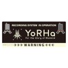NieR: Automata Version 1.1a High Luminous Dash Cam Sticker YoRHa