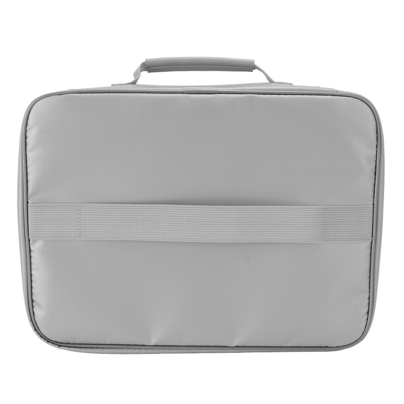 Fireproof Document Bag Portable Waterproof Office Important Document Storage Organizer