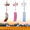 INHEMING Pack of 3 Japanese wind chimes, wind chimes, Japanese