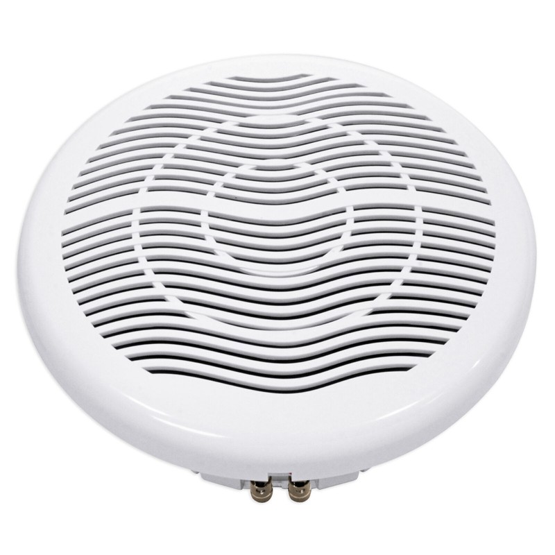 Rockville MS10LW 10" 2400 Watt White Marine/Boat 10" Free Air
