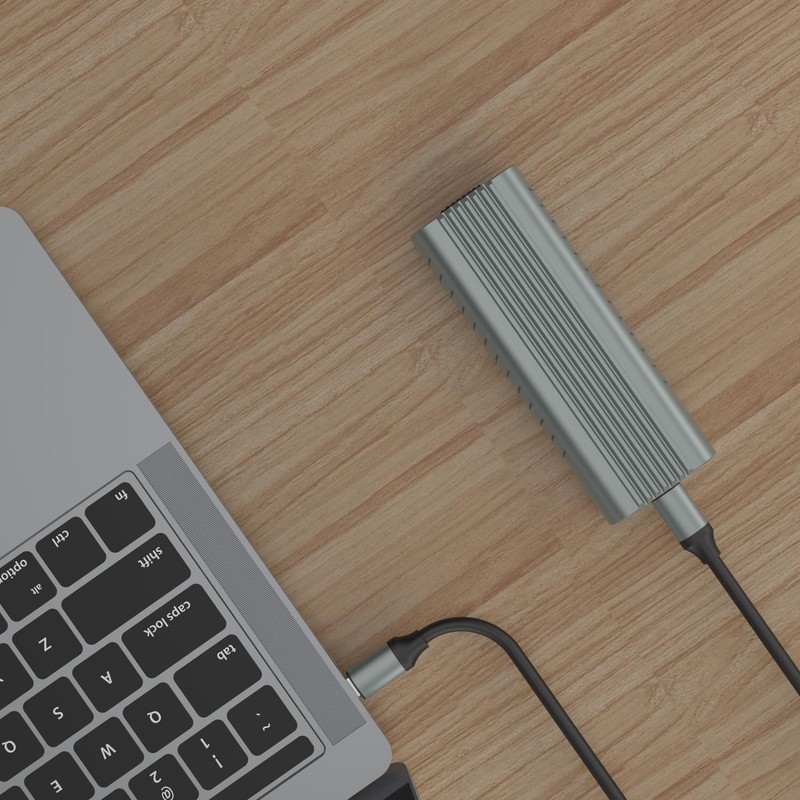 Ewent M.2 NVMe/PCIe SSD Enclosure USB C and USB A