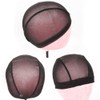 ZQIAN BEAUTY Mesh Dome Caps For Wigs 6 Pcs Stretch