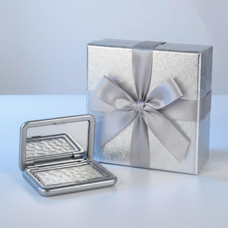 Face Highlighter Palette, Shimmer Glitter Bronzer Makeup, Pealen White Face