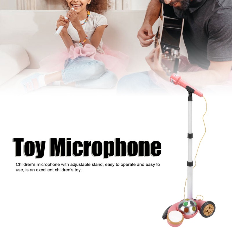 Toy Microphone Cute Exquisite Beautiful Small Light Baby Karaoke Mic