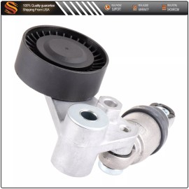 AUT 252813C100 Belt Tensioner Assembly with Pulley Fits Huyndai 3.3L 3.5L 3.8L