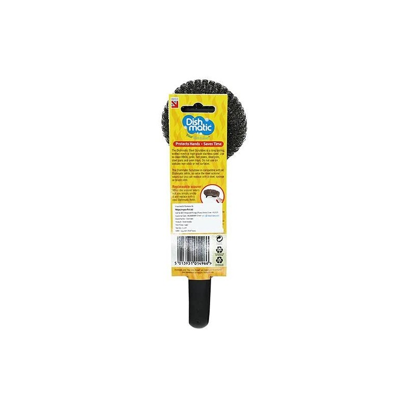 Dishmatic Cleaning Brush Bundle, 1 x Washing Up Brush +