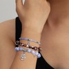 Dochais 3 Pcs Bead Bracelets For Womens, Adjustable Bohemian Boho