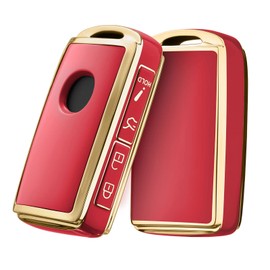 ELOHEI for Mazda Key Fob Cover Case, Soft TPU Key Fob Case Car Accessories for 2020 2021 2022 2023 Mazda CX5, CX30, CX9, 2019 2020 2021 Mazda 3, Mazda 3 Hatchback