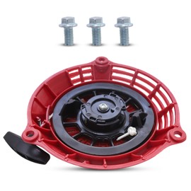 Starter Motor Recoil Starter Pull Start Replacement for Honda Engine GCV160, GCV135, GC160, GC135, ADEFOL Starter Motor with Matching Screw, Replacement Parts, Starter Motor