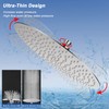 NearMoon Rain Shower Head, Ultra-Thin Design-Pressure Boosting, Awesome Some Experience,
