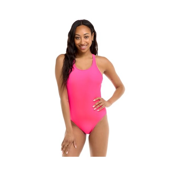 Body Glove Women's Standard Smoothies Mylene Solid One-Piece Swimsuit with
