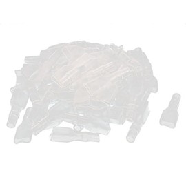 Sourcingmap Replacement 6.3mm Female Spade Wire Terminal Insulated Sleeve 65 Pcs