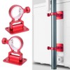 2Pcs Aluminum Magnesium Alloy Fishing Box Umbrella Stand Holder Fishing