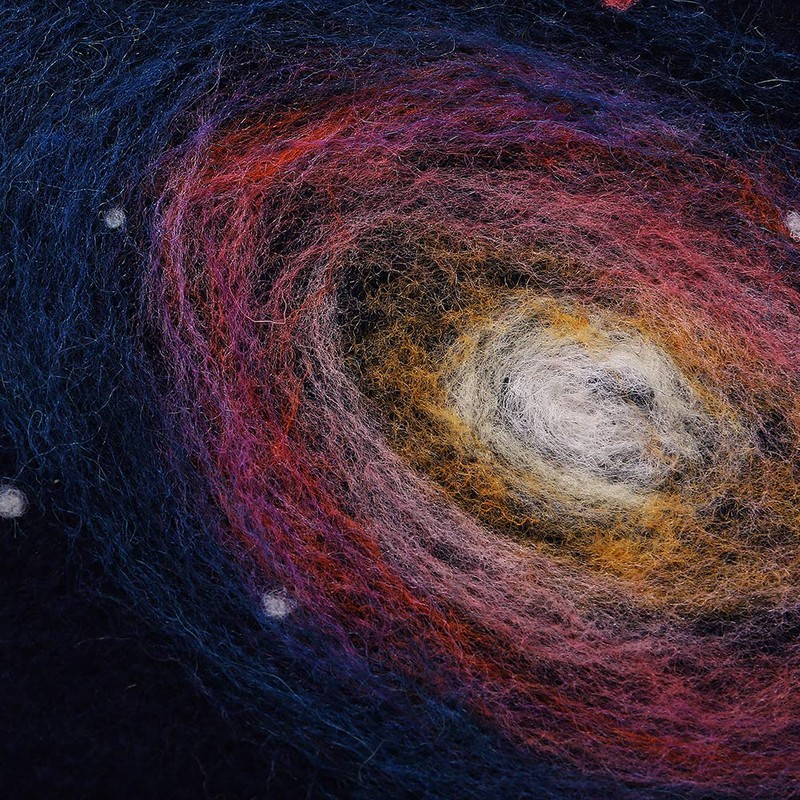 Zasy - Gorro de lana casual para mujer, Nebula, 7-7