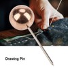 Map Tacks Push Pins Round Plastic Head Tacks Pushpin Marking