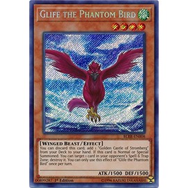 Yu-Gi-Oh! - Glife The Phantom Bird - BLRR-EN008 - Secret Rare - 1st Edition - Battles of Legend: Relentless Revenge