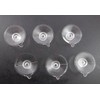 6 Pcs.Clear Suction Cups for Beltronics, Escort and Cobra Radar