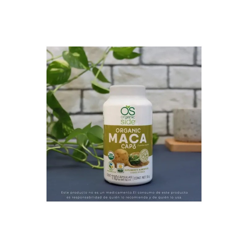 Maca Orgánica 110capsulas