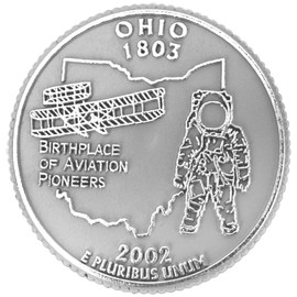 State Quarter Magnet - Ohio