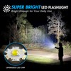 WdtPro LED Flashlight High Lumens SR2000 Pro, 2 Pack Brighter