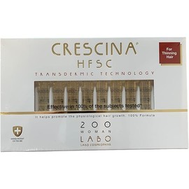 Crescina HFSC Hair Growth Treatment Thinned Hair Scalp For Woman 20 Vials (200 - Advanced Hair Loss)