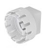 Downspout Converter, Plastic Downpipe Adapter Lightweight Replacement Part No Leakage