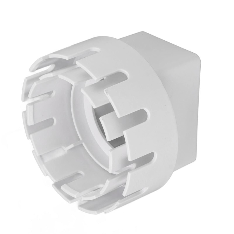 Downspout Converter, Plastic Downpipe Adapter Lightweight Replacement Part No Leakage
