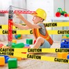 Hillban 13 Pcs Construction Birthday Party Supplies 6 Kids Construction