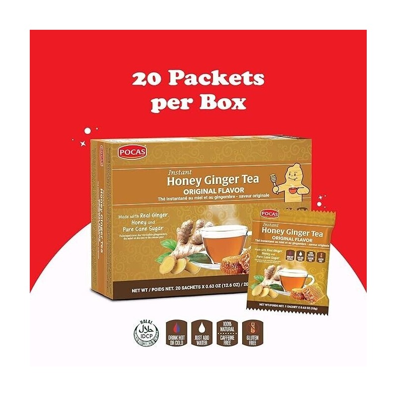 Pocas Honey Ginger Tea Original-Insta