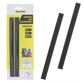 Masterpart Window Vac Squeegee Wiper Blades 280mm Pack Of 2 To Fit Karcher WV2, WV5, WV50, WV70, WV75 Window Vacuums 2.633-005.0
