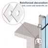 Ctyjia Pack of 20 Stainless Steel Square Washers, M5 Square