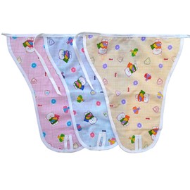 KIDSKA Newborn Baby Cotton Cloth Nappies/Cotton Nappy For New Born Baby, Multi Color, 0-6 Month-Pack of 24