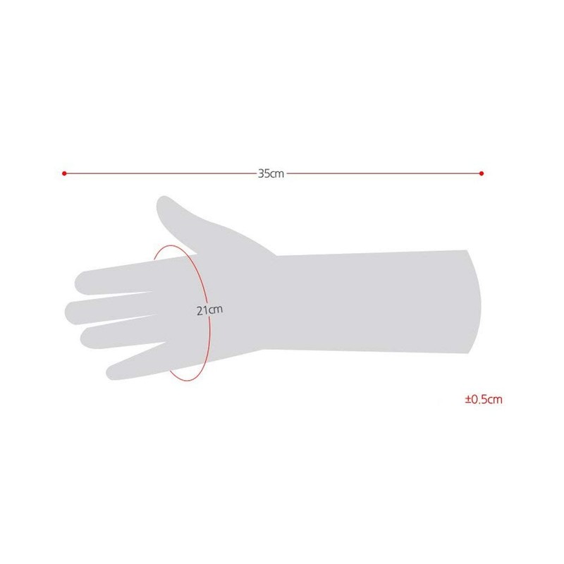 Mamison Quality Kitchen Non-Slip Reusable Rubber Gloves Pink Color, Cleaning,
