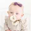 Ryan & Rose Cutie PAT Pacifier Teether (Flat, Ivory)