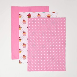 Homescapes 100% Pure Cotton Apron Washable Kitchen Apron with Pouch