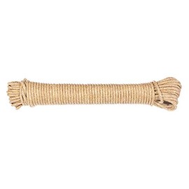 GOLBERG G Beige Cotton Shade Cord (1/8 Inch x 48 Feet) - Trick Line, Tie-Line, Theater Cord, Indoor Repairs, Outdoor Activities