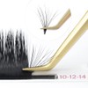 NAGARAKU Easy Fan Premade Fans Eyelash Extensions 3 Layers Self