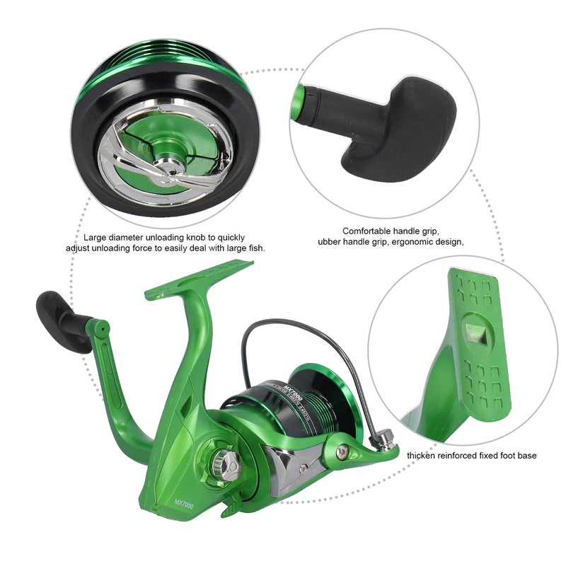 Metal Spinning Reel Sea Rod Fishing Line Reel Equipment Accessory