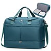 Weekender Bags for Women, Large Travel Duffle Bag with Shoe