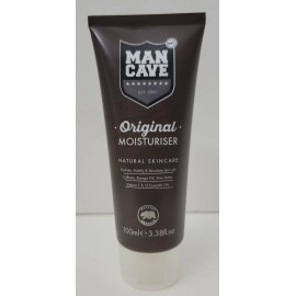 Natural Skincare MAN CAVE Original Moisturiser Natural Skincare Face and Neck 3.38 fl oz / 100 ml