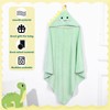 GSrenyu Hooded Baby Towel,80x80cm Baby Bath Towels with Hood Animal