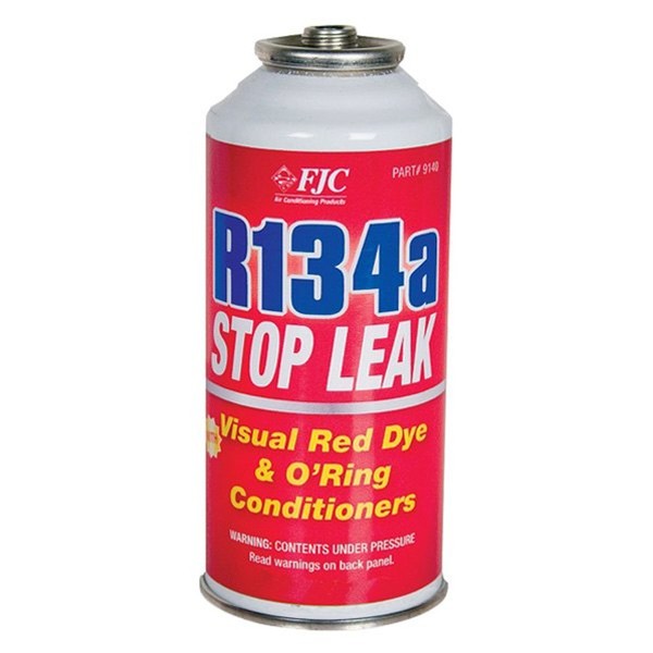FJC 9140 R134A STOP LEAK W/RED LEAK DETECTION DYE