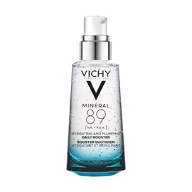 Vichy Mineral 89 Booster Mejorado Sérum Dermatológico Hidratante y Rellenador Facial de Uso Diario con Ácido Hialurónico y Poliglutámico para Todo... 