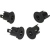 Bundle Rear Bumper Inner Outer Sensor Housing Retainer 4Pcs For