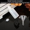SENENQU 100 Pack 20ml Plastic Dropper Bottles, Translucent Squeeze Bottles