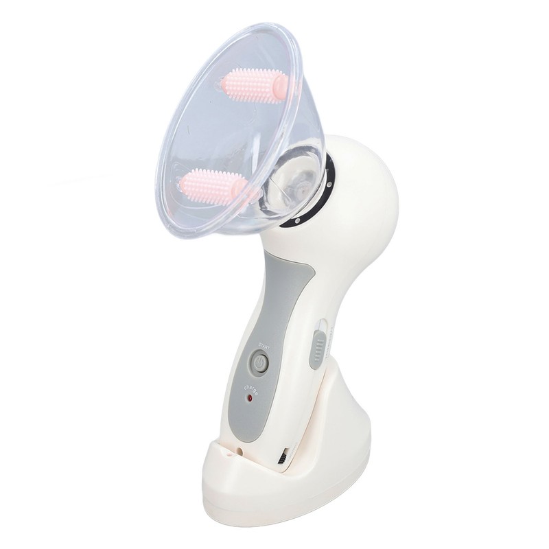 Handheld Chest Vacuum Massager Promote Vibration Improve Elasticity Electric Chest