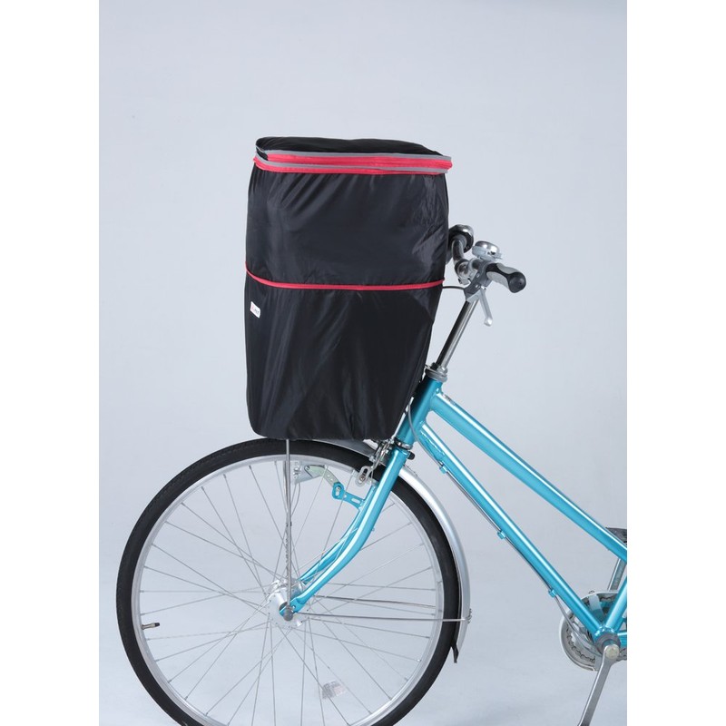 Kawasumi Seisakusho KW-246BK 2-Tier Front Basket Cover with Inner Wear,