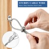 Supkiir 2 Pack Anti-Sag Gate Kits for Wood Fence, Durable