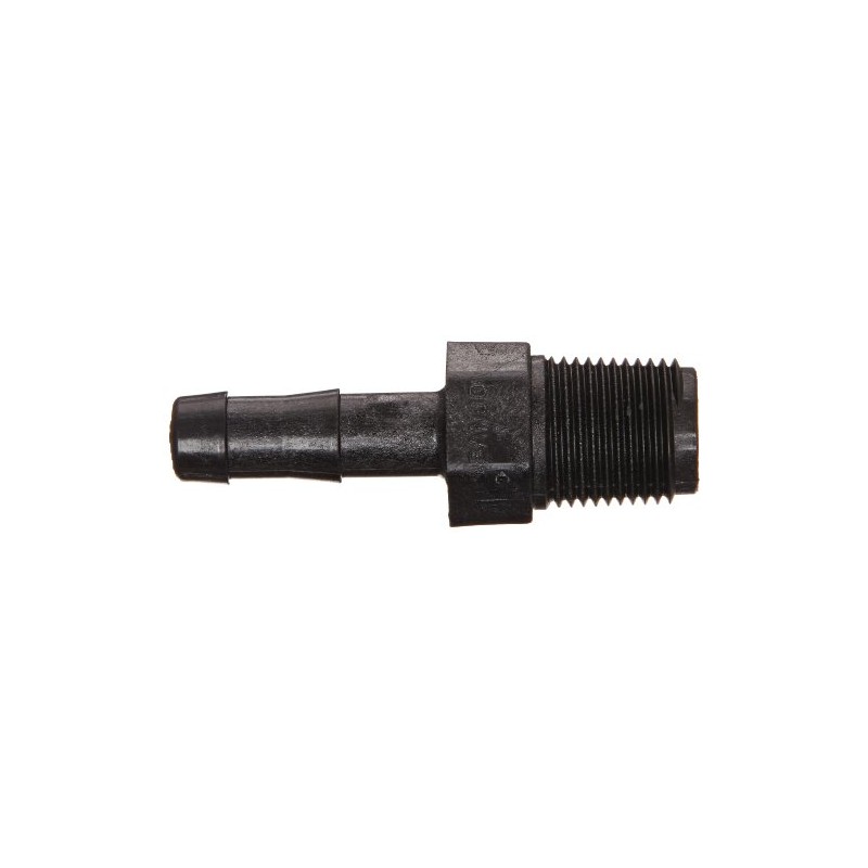 Banjo HB038 Polypropylene Hose Fitting, Adapter, 3/8" NPT Male x
