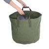 Yosooo Portable Waterproof Reusable Canvas Garden Lawn Leaf Trash Waste